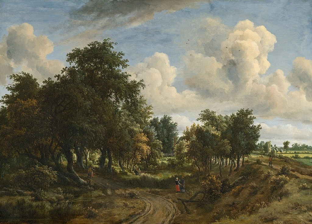 Un paesaggio boscoso - Andrew W. Mellon Collection, National Gallery of Art